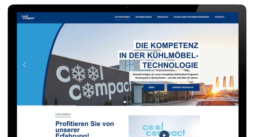 Cool Compact: Relaunch der Website