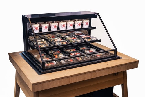 IDEAL AKE: Neue Sushi-Vitrine und Service-Leistungen